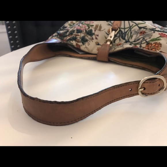 ✨GUCCI FLORA BEADED JACKIE O BAG -RARE ✨Limited Edition✨Make an offer✨ - Picture 6 of 9